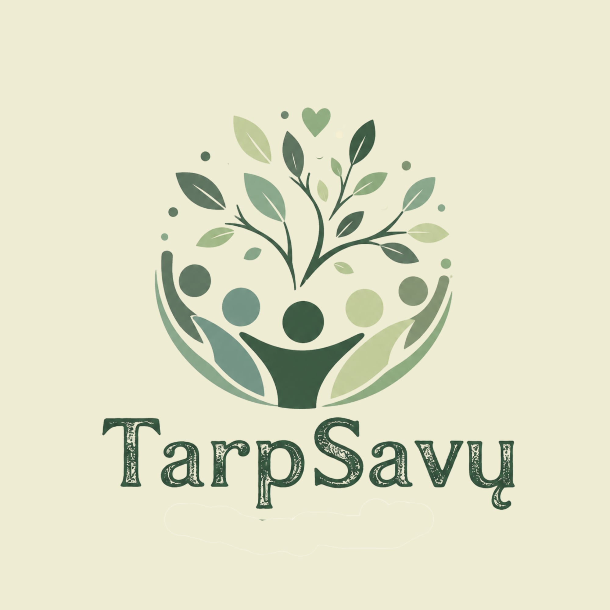 Tarp savų projekto logotipas